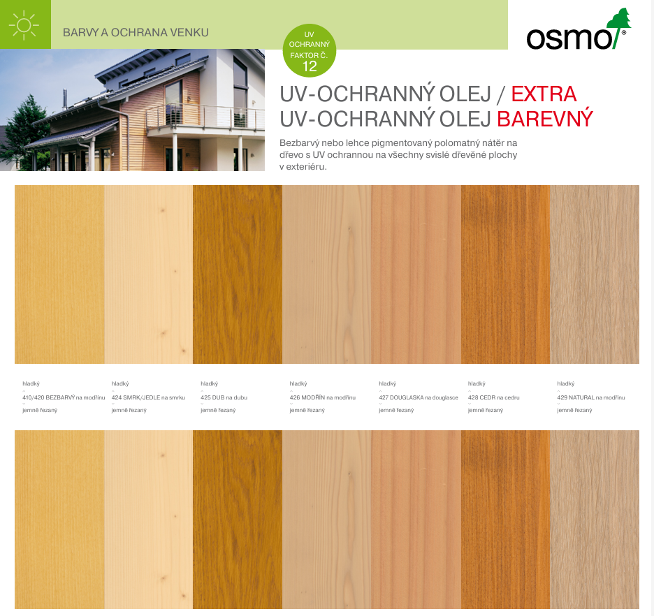 OSMO UV Ochranný olej