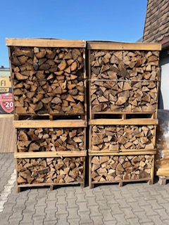 Tvrdé palivové dřevo štípané 1,7prm BUK/DUB 33 cm