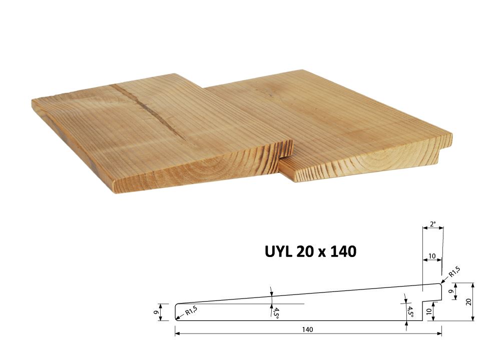 THERMOWOOD Obkladový profil UYL