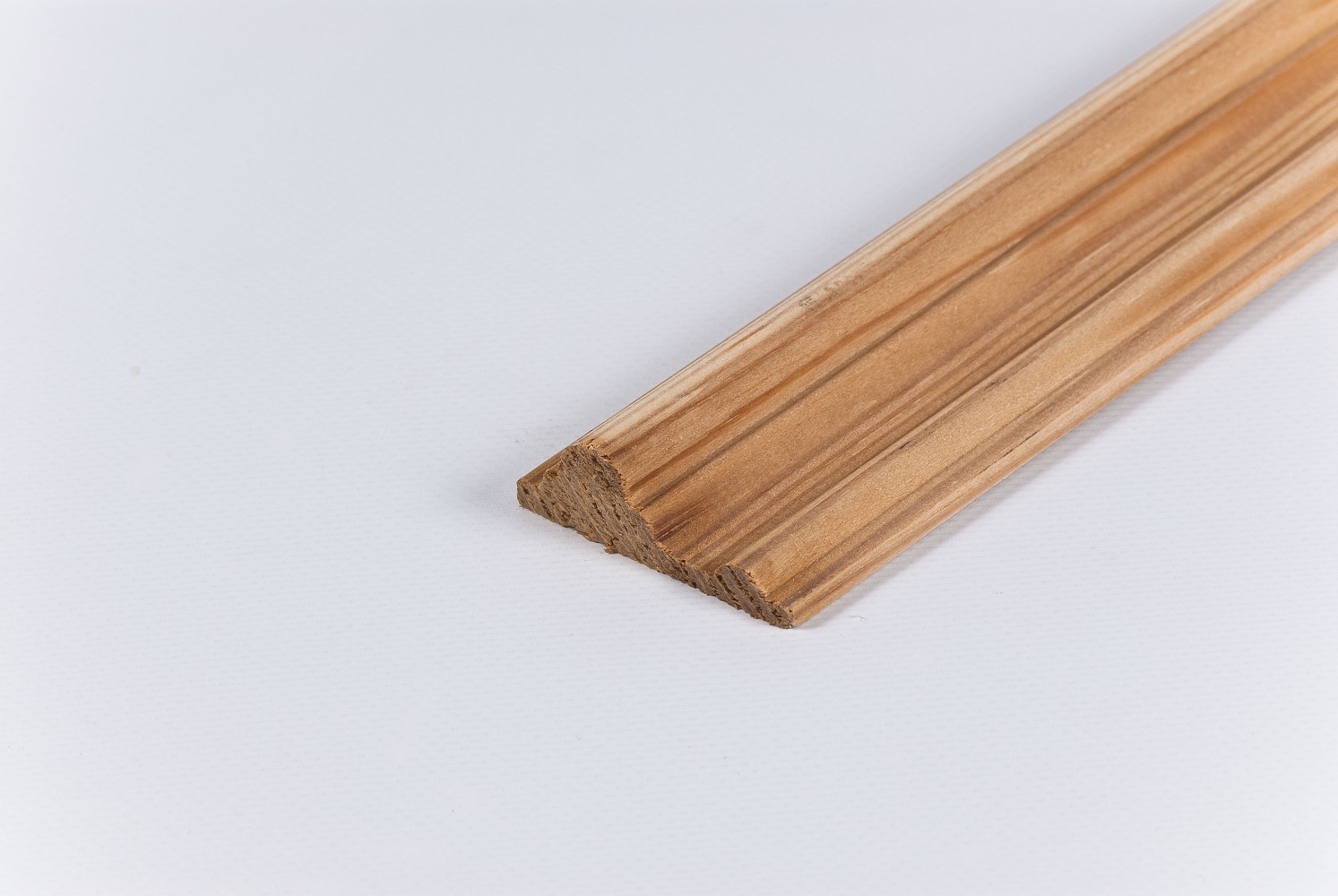 Profilová lišta dvojitý profil - smrk