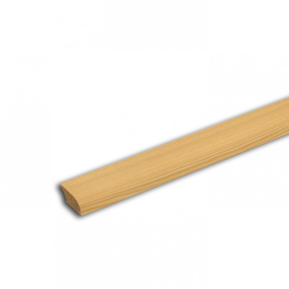 Podlahová lišta vykrojený profil - nastavovaná borovice / smrk