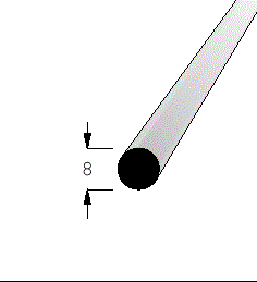 Kruhová lišta - buk