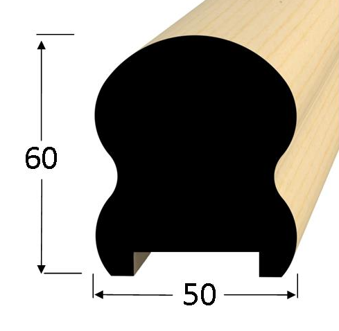 Dřevěné madlo 6050D
