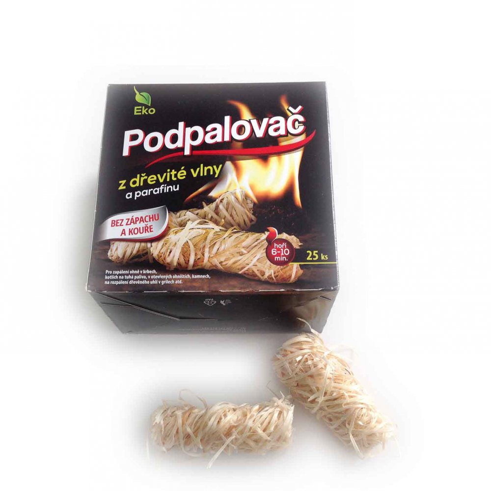EKO Podpalovač z dřevité vlny