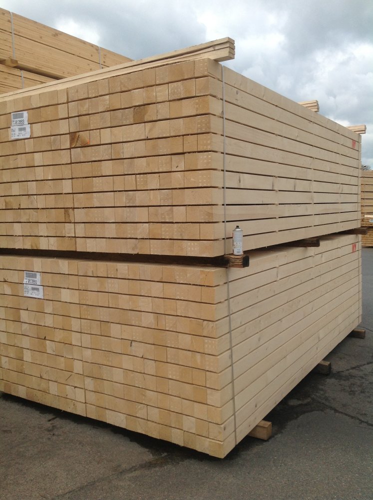 Stavební hranol 80 x 80 x 5000 mm - neopracované řezivo