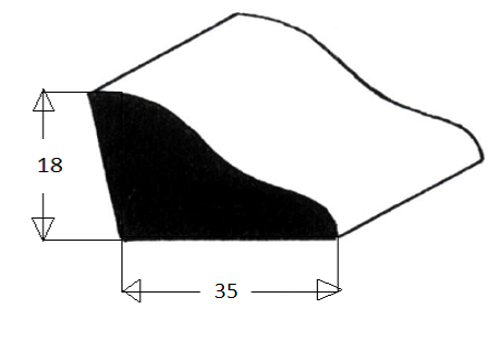Podlahová lišta jednovlnný profil - smrk