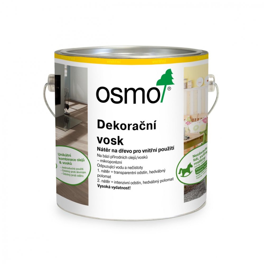 OSMO Dekorační vosk - intenzivní odstíny